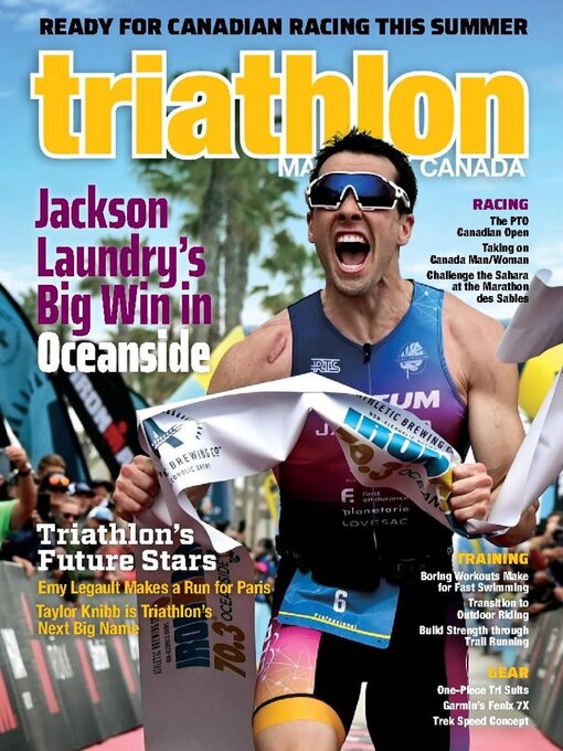 Cover image for Triathlon Magazine Canada: May & June 2022 / Vol 17 Issue 2